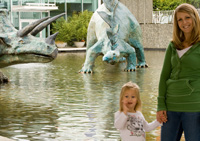 Ashley & Kennedy at Pacific Science Center