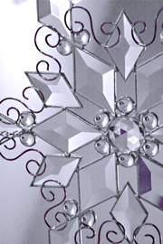 Leaded Glass Snowflake