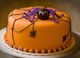 Cute spider cake