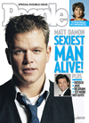 Matt Damon - NOT the sexiest man alive