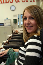 Ashleyâ€™s first pedicure